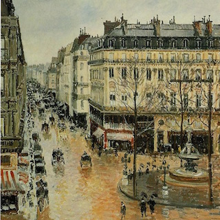 Rue Saint-Honoré, Afternoon, Rain Effect
